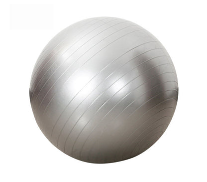 Professional Yoga Exercise Gym Ball (55cm, Silver)