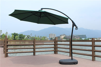 Outdoor Umbrella Stand Sand/Water Filled Cantilever Base Holder