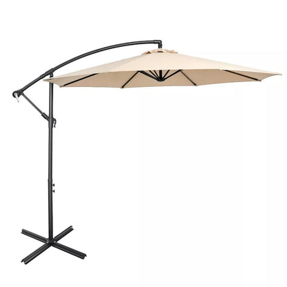 Outdoor Cantilever Umbrella Steel Cross Base Stand