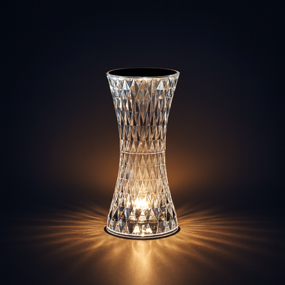 Diamond Crystal LED Table Lamp Touch Sensor Night Light