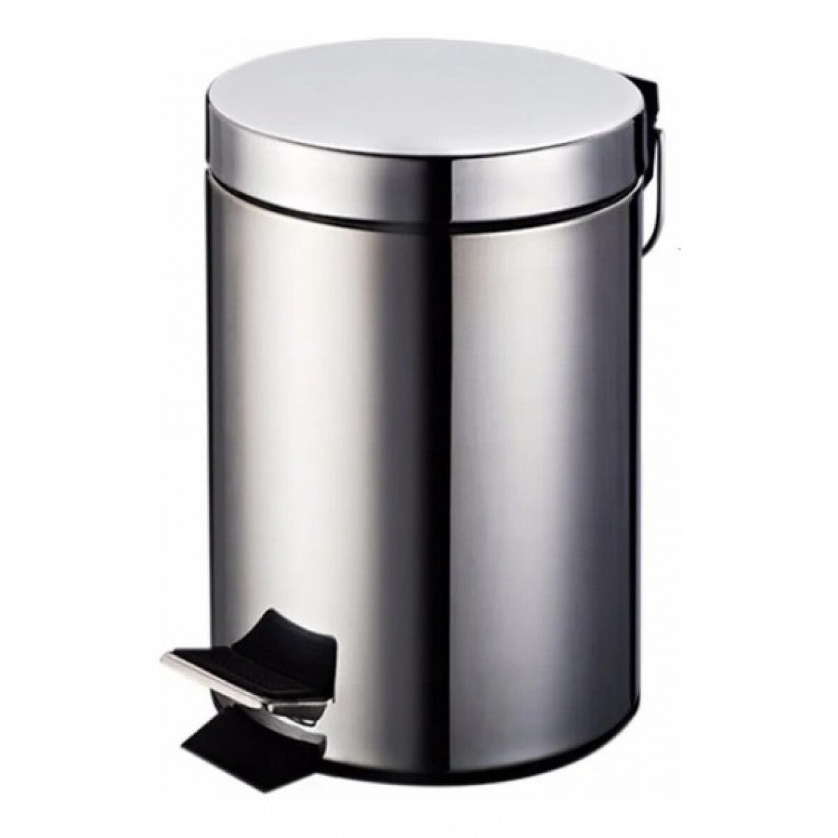 Stainless Steel Garbage Rubbish Bin with Pedal 12L