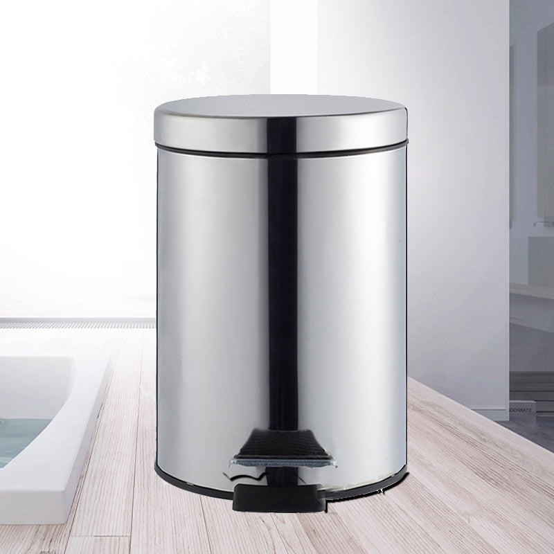 Stainless Steel Garbage Rubbish Bin with Pedal 12L