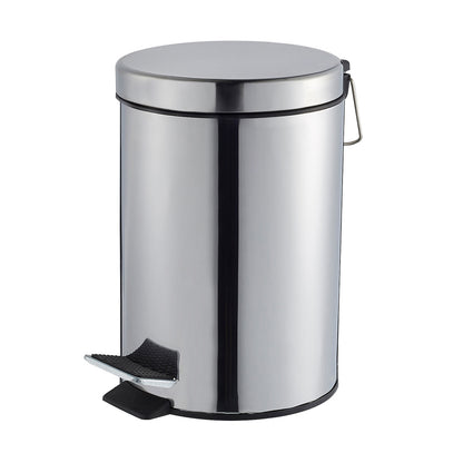 Stainless Steel Garbage Rubbish Bin with Pedal 8L