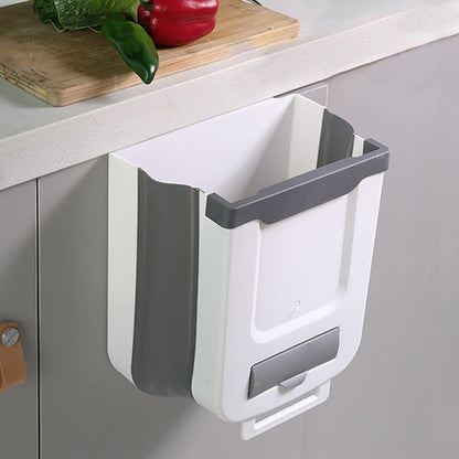 10L Hanging Foldable Kitchen Garbage Rubbish Bin Waste Organiser