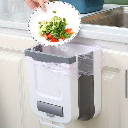 10L Hanging Foldable Kitchen Garbage Rubbish Bin Waste Organiser