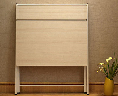 Express Folding Desk with Shelf (White)