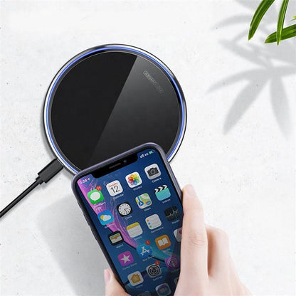 15W Wireless Fast Charger Phone Charging Pad (Qi-Certified)