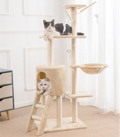 Deluxe Multi-Level Cat Tree Tower with Scratching Posts