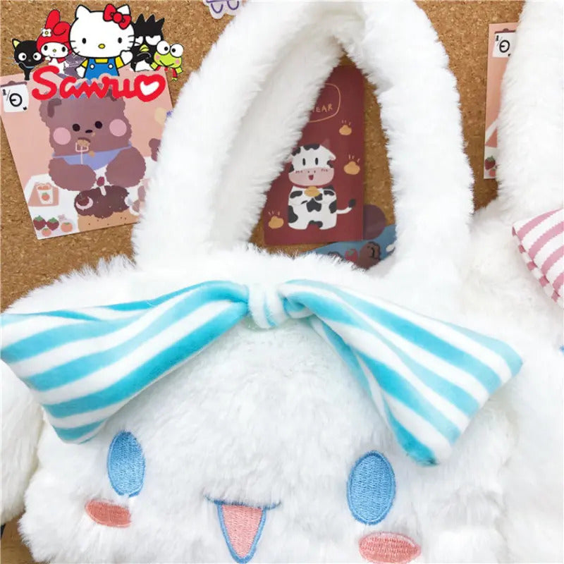 Cute Plush Cinnamoroll Handbag Kawaii Crossbody Bag