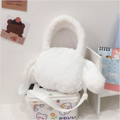 Cute Plush Cinnamoroll Handbag Kawaii Crossbody Bag