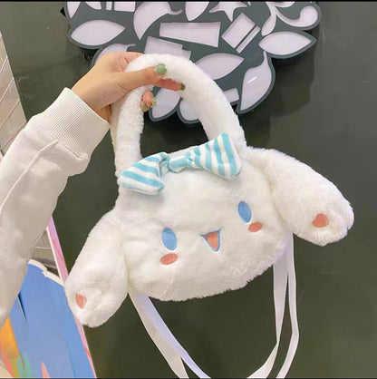 Cute Plush Cinnamoroll Handbag Kawaii Crossbody Bag