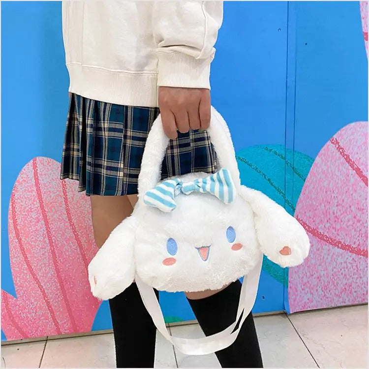 Cute Plush Cinnamoroll Handbag Kawaii Crossbody Bag