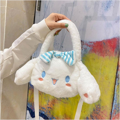 Cute Plush Cinnamoroll Handbag Kawaii Crossbody Bag