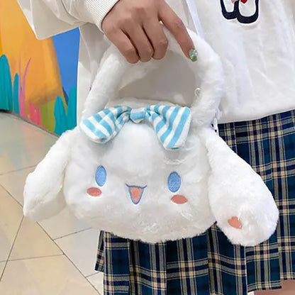 Cute Plush Cinnamoroll Handbag Kawaii Crossbody Bag