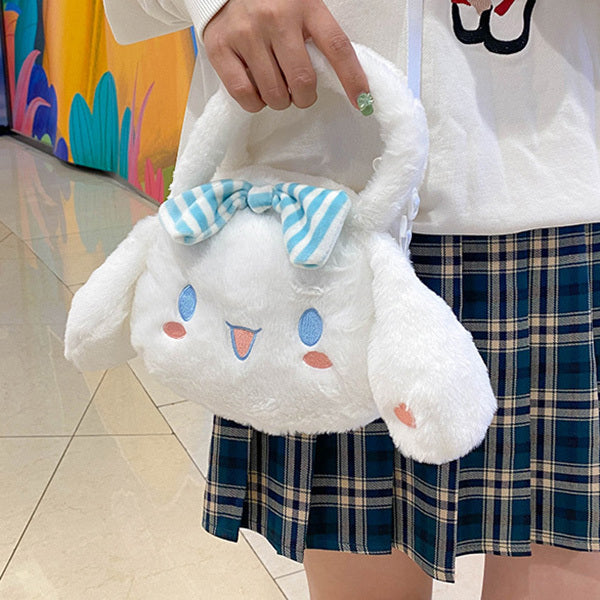 Cute Plush Cinnamoroll Handbag Kawaii Crossbody Bag