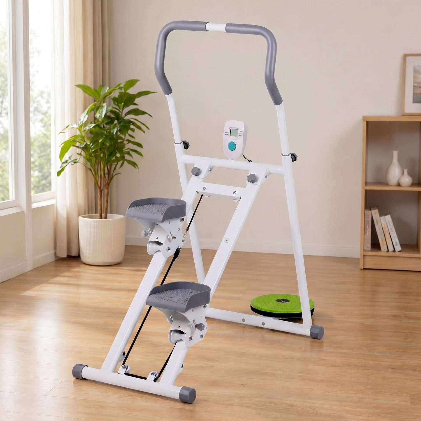 Multifunction Climbing Stepper Stair Climber Exercise Machine with Twister