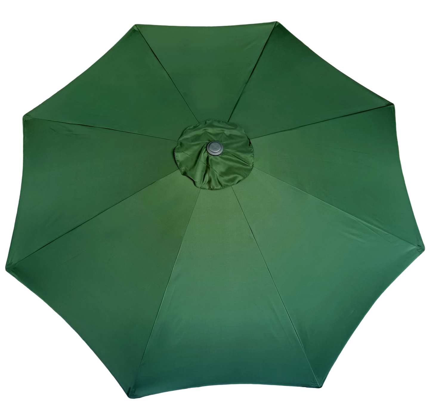 3m Patio Umbrella Replacement Cover 10ft 8 Ribs Large Outdoor Canopy (Green)