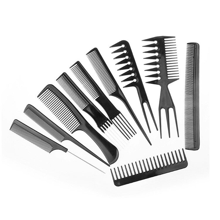 10 Piece Professional Styling Comb Set