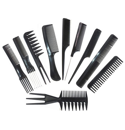 10 Piece Professional Styling Comb Set