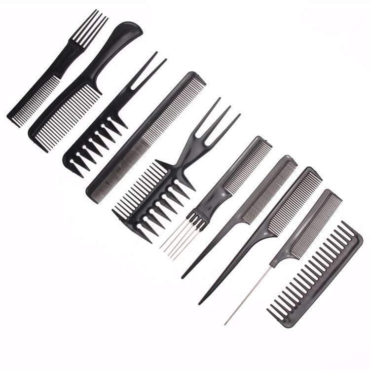 10 Piece Professional Styling Comb Set