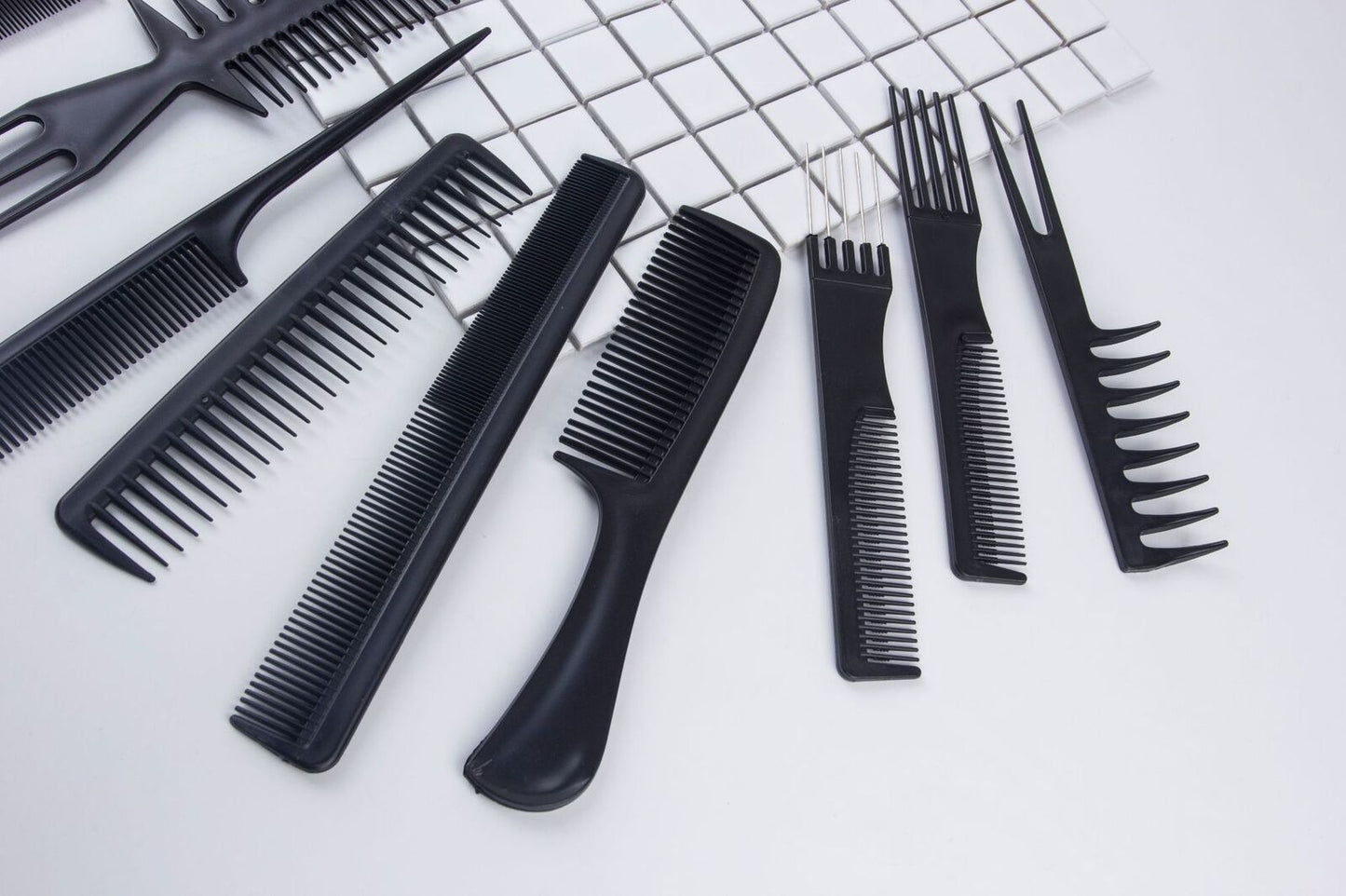 10 Piece Professional Styling Comb Set