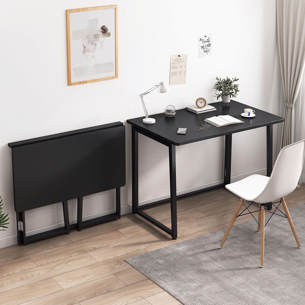Wizard Folding Table Desk (Black)