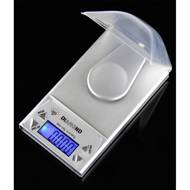 0.001g Diamond Milligram Digital Precision Pocket Scale 10 Gram - Dshop.com.au