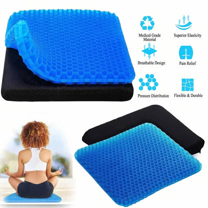 Orthopedic Gel Memory Foam Seat Support Cushion