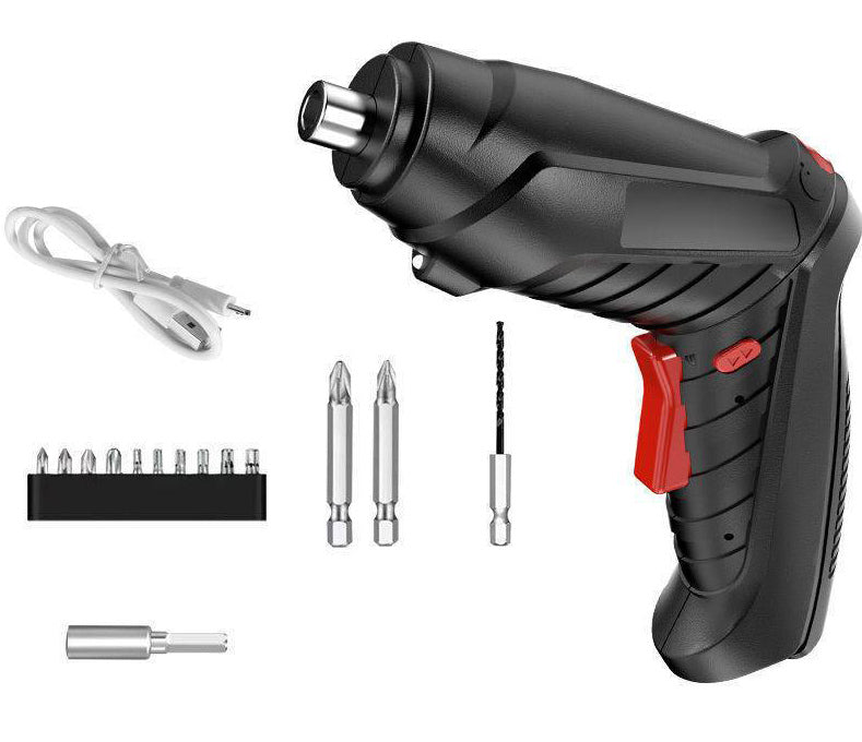 15 PC Cordless Electric Screwdriver and Accessories Set