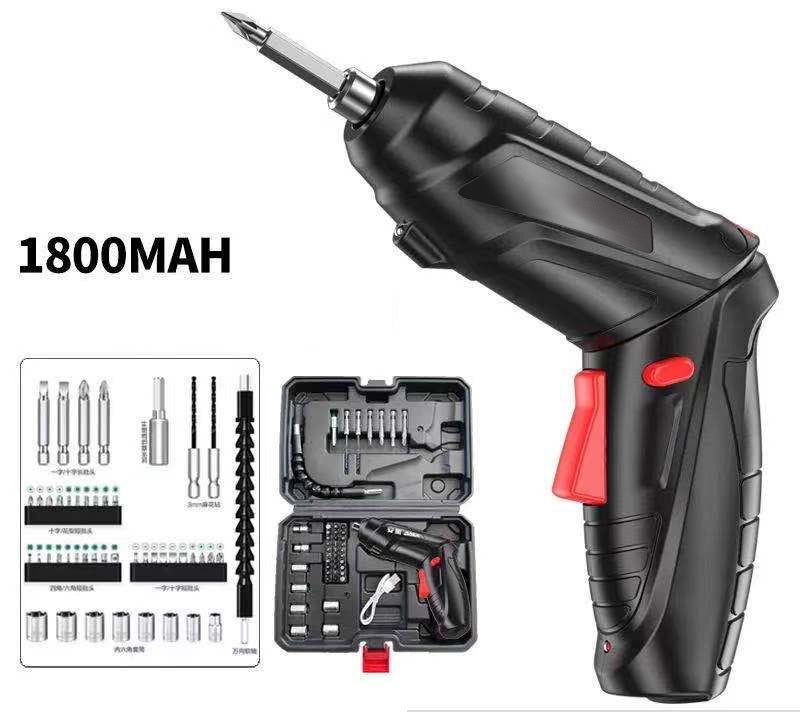 47 PC Cordless Electric Screwdriver and Accessories Set