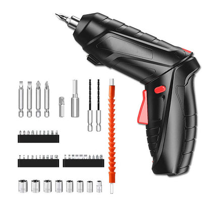 47 PC Cordless Electric Screwdriver and Accessories Set