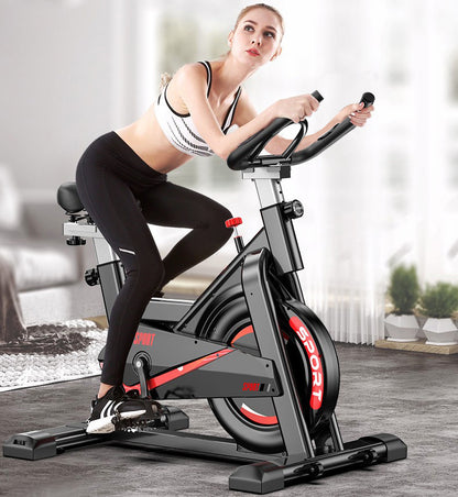 Fitplus Power Pro Large Advanced Stationary Fitness Exercise Spin Bike