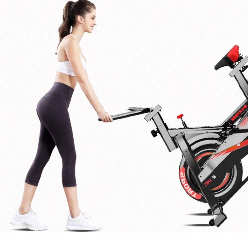 Fitplus Power Pro Large Advanced Stationary Fitness Exercise Spin Bike