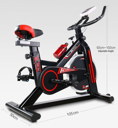 Fitplus Power Advanced Stationary Fitness Exercise Spin Bike