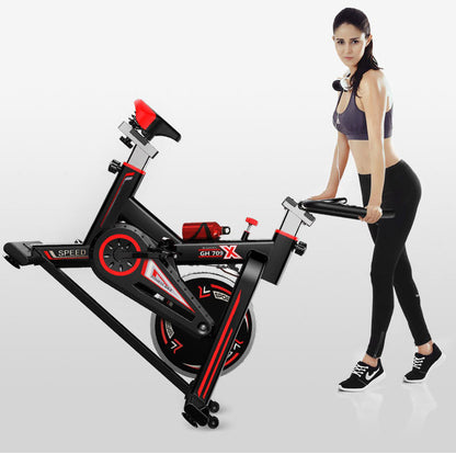 Fitplus Power Advanced Stationary Fitness Exercise Spin Bike