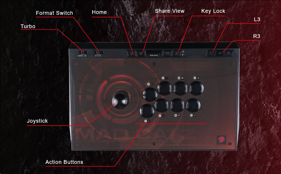 Mad Catz EGO Arcade Fight Stick