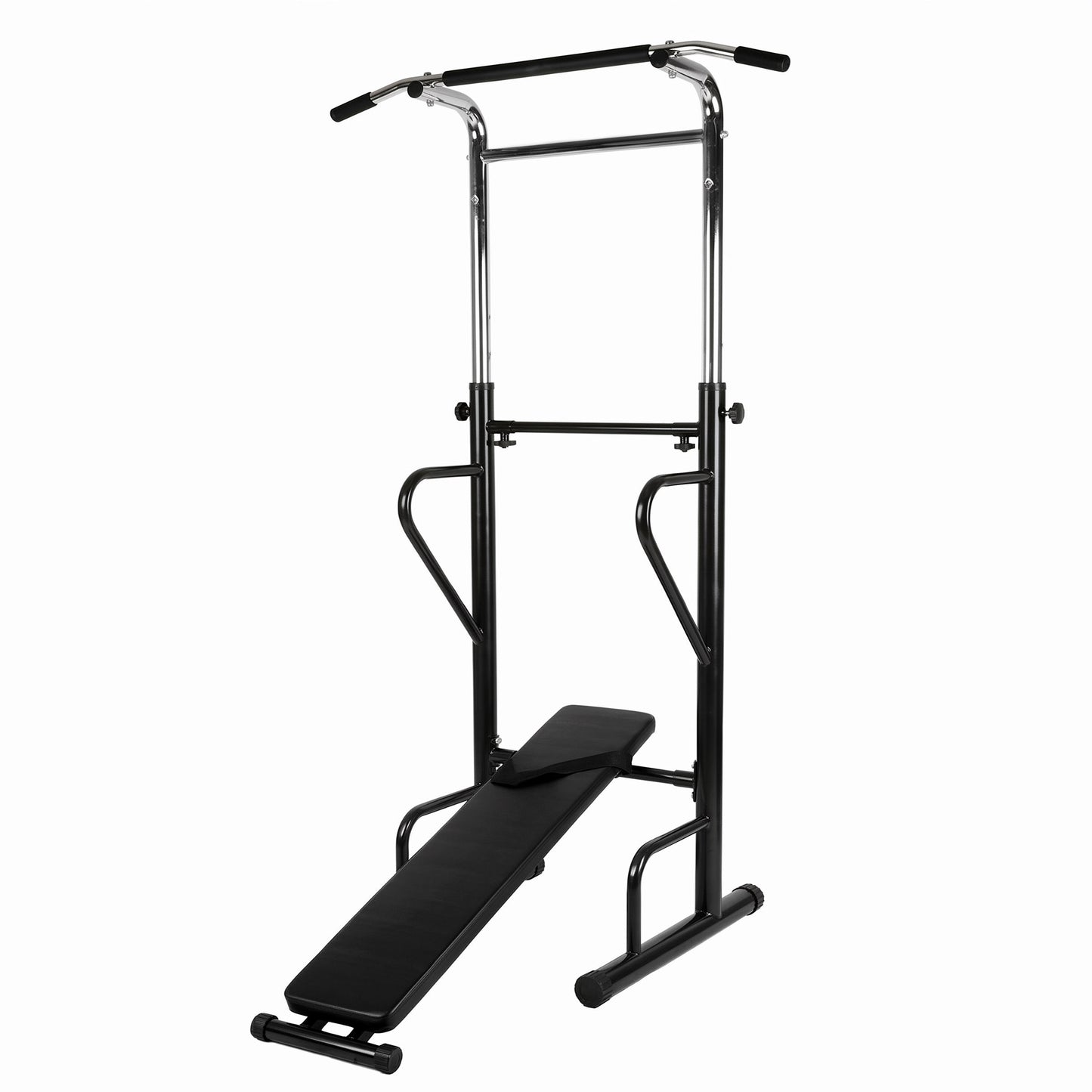 Multifunction Power Tower Home Gym Dip Bar Exercise Bench Pull Up Stand Fitness Station