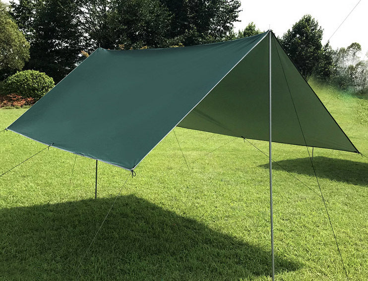 3m Portable Sun Shade Sail Kit (Dark Green)