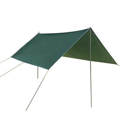 3m Portable Sun Shade Sail Kit (Dark Green)