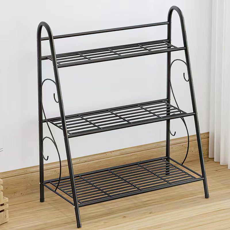 3-tier Metal Plant Stand Shelf Display Rack Flower Pot Holder Storage Organizer