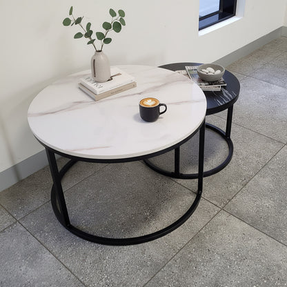 Synergy 2 In 1 Designer Nesting Coffee Tables