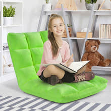 Varossa Versatile Adjustable Recliner Sofa Couch Yoga Chair (Large, Green)