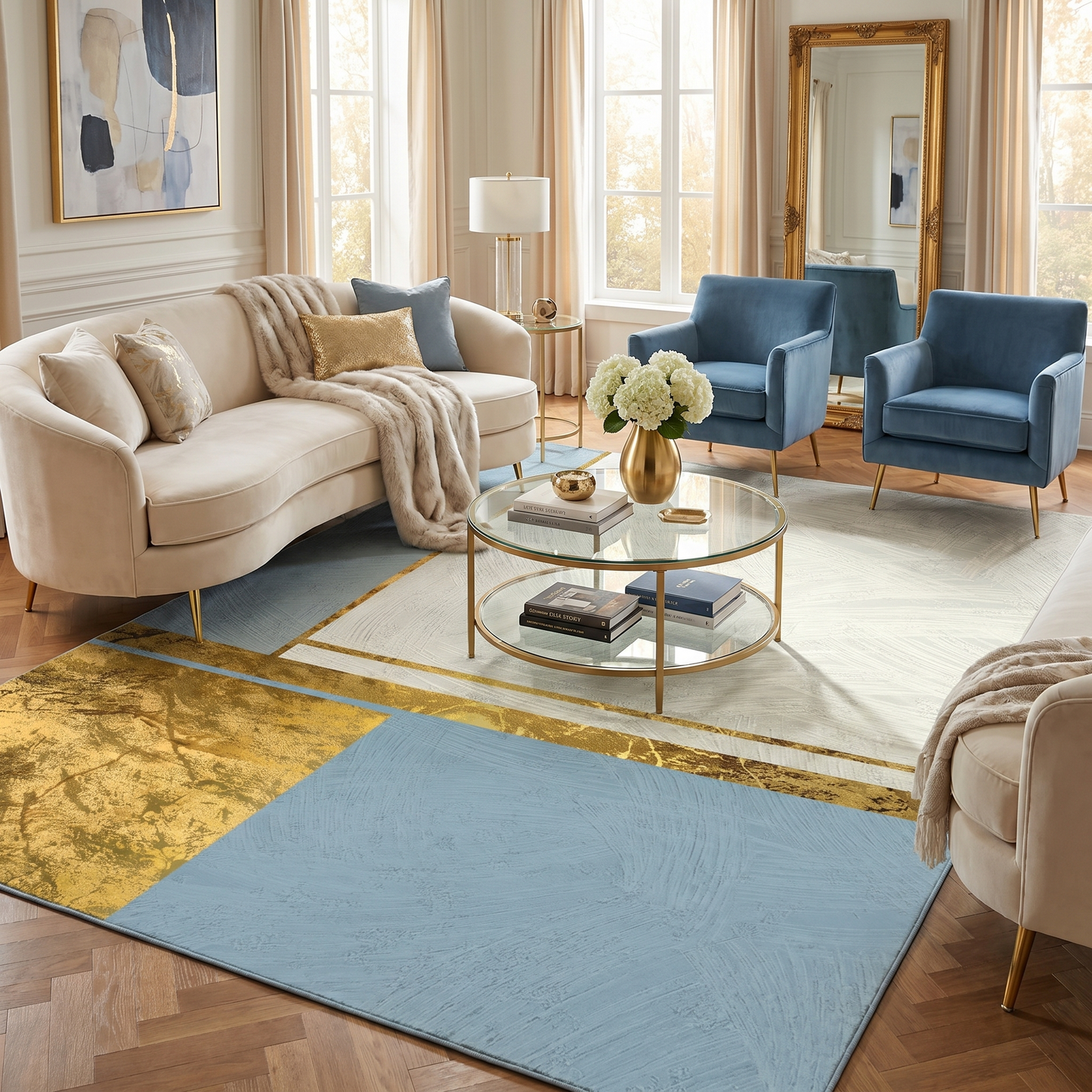 XL Large Brilliant Designer Rug Carpet Mat (280 x 180)