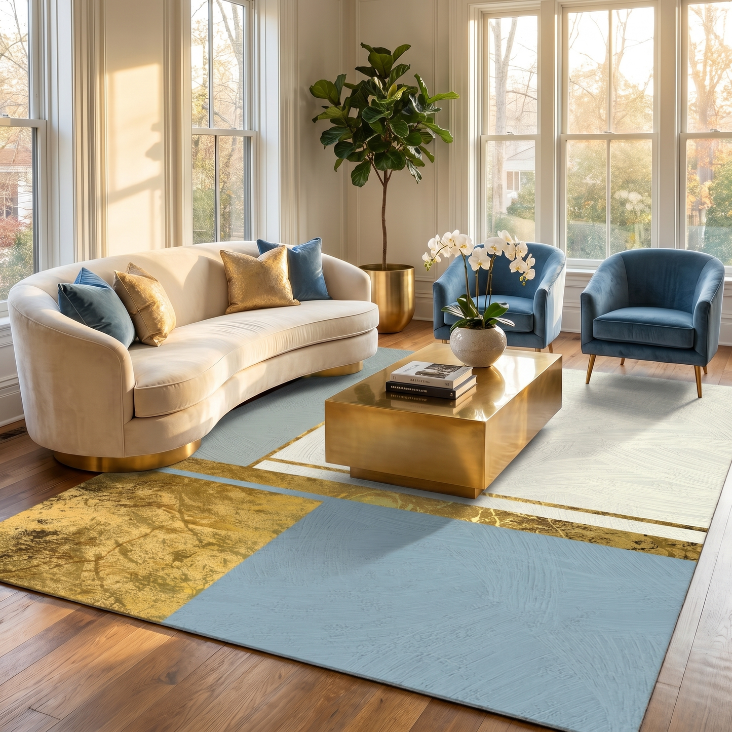 XL Large Brilliant Designer Rug Carpet Mat (280 x 180)