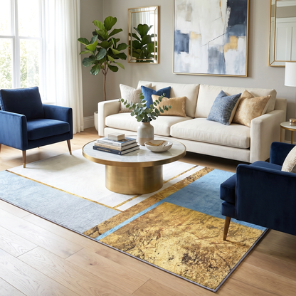 Large Lush Plush Brilliant Designer Carpet Rug (230 x 160)