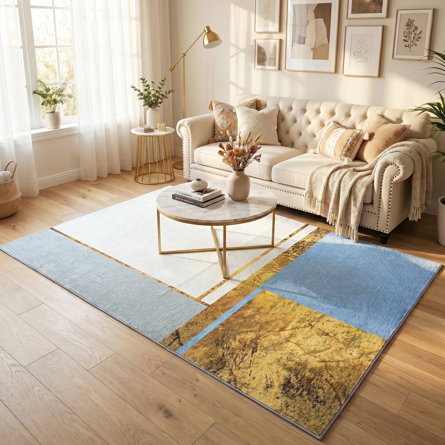 Large Lush Plush Brilliant Designer Carpet Rug (230 x 160)
