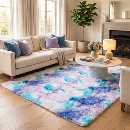 XL Cotton Candy Dream Comfortable Shag Rug (300 x 200)