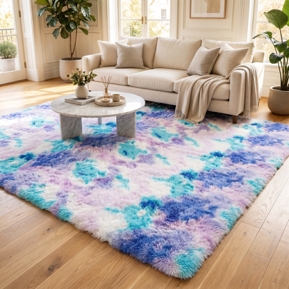 XL Cotton Candy Dream Comfortable Shag Rug (300 x 200)