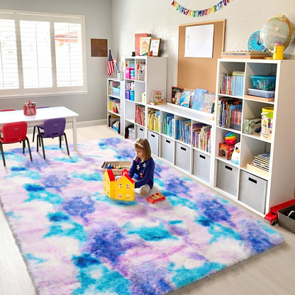 XL Cotton Candy Dream Comfortable Shag Rug (300 x 200)
