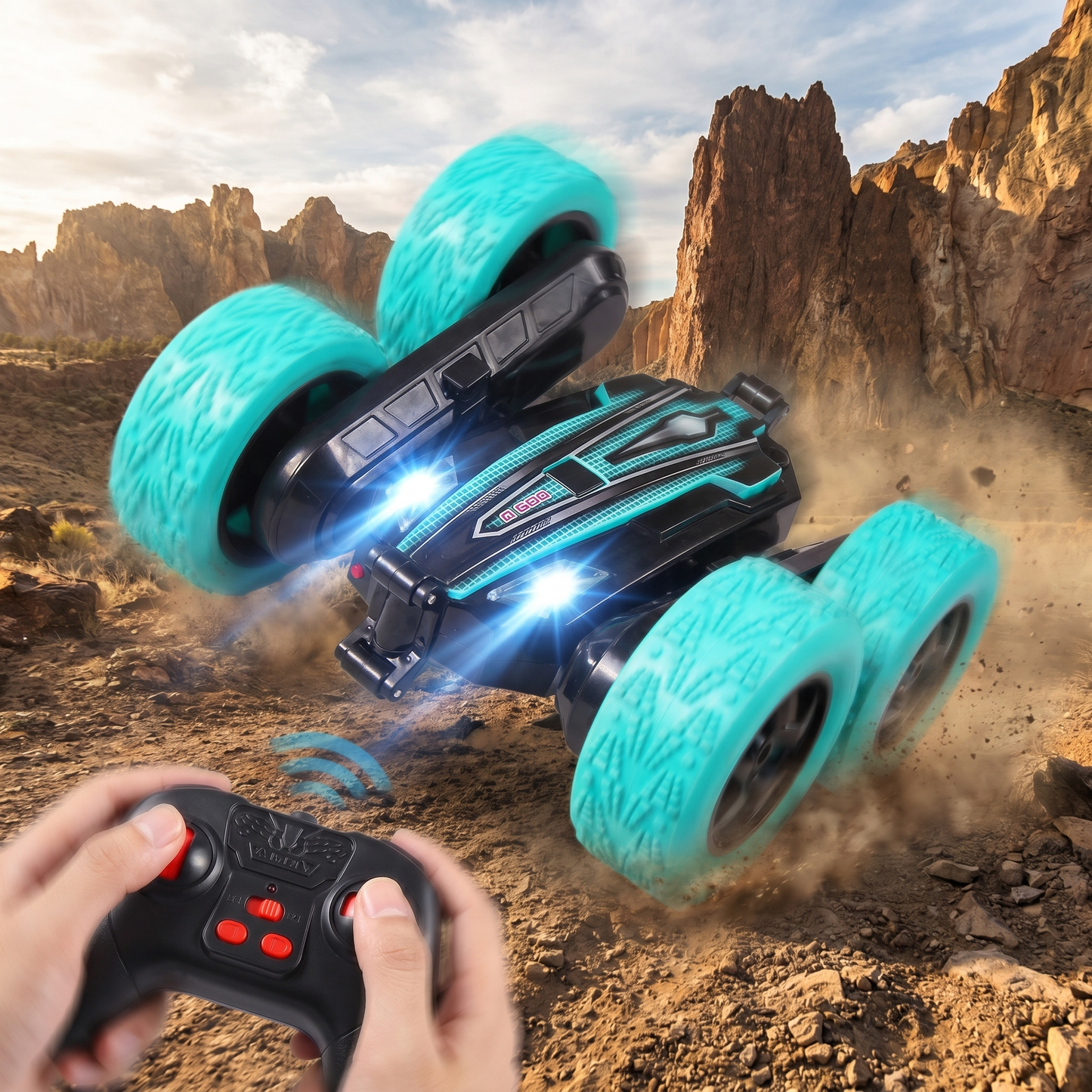 All Direction Gesture Remote Control Stunt Car (Mint)